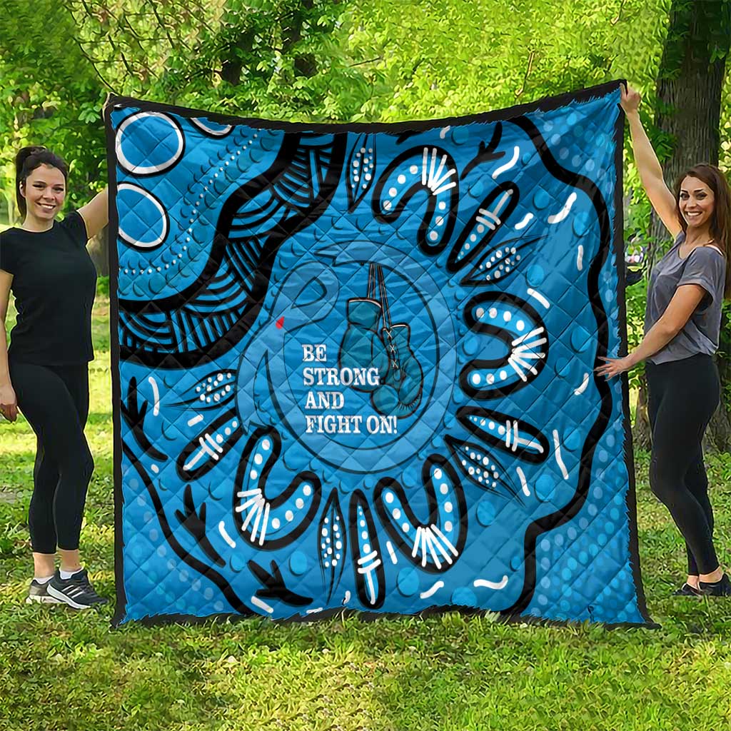 Australia Diabetes Awareness Month Quilt Be Strong And Fight On Aboriginal Art
