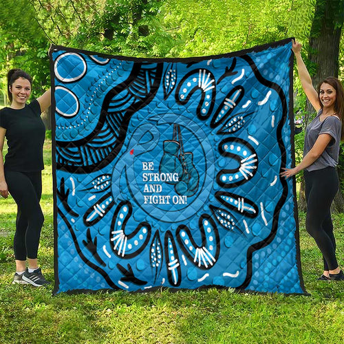 Australia Diabetes Awareness Month Quilt Be Strong And Fight On Aboriginal Art