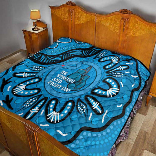 Australia Diabetes Awareness Month Quilt Be Strong And Fight On Aboriginal Art
