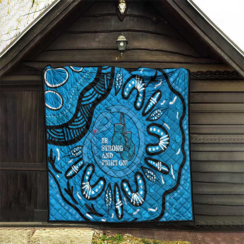 Australia Diabetes Awareness Month Quilt Be Strong And Fight On Aboriginal Art