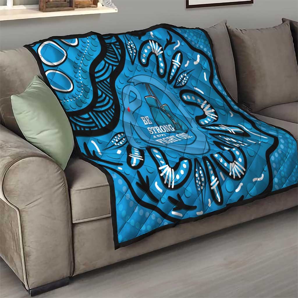 Australia Diabetes Awareness Month Quilt Be Strong And Fight On Aboriginal Art