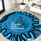Australia Diabetes Awareness Month Round Carpet Be Strong And Fight On Aboriginal Art