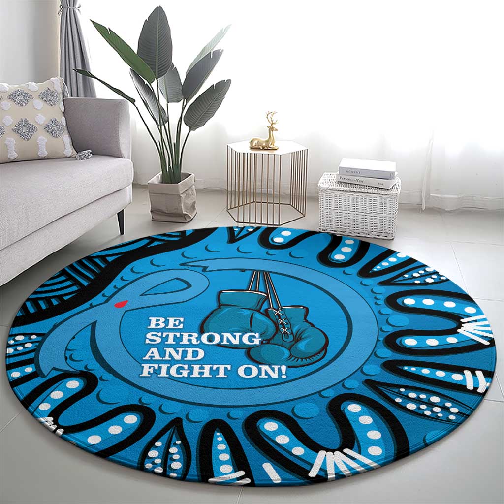 Australia Diabetes Awareness Month Round Carpet Be Strong And Fight On Aboriginal Art
