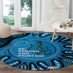 Australia Diabetes Awareness Month Round Carpet Be Strong And Fight On Aboriginal Art