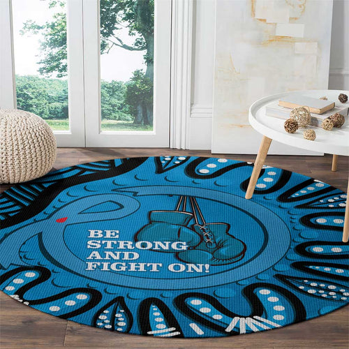 Australia Diabetes Awareness Month Round Carpet Be Strong And Fight On Aboriginal Art