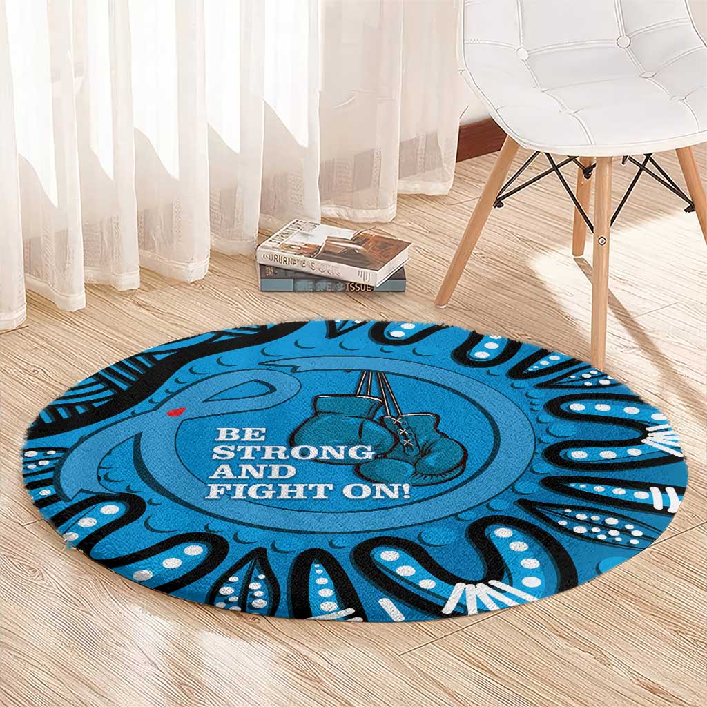 Australia Diabetes Awareness Month Round Carpet Be Strong And Fight On Aboriginal Art