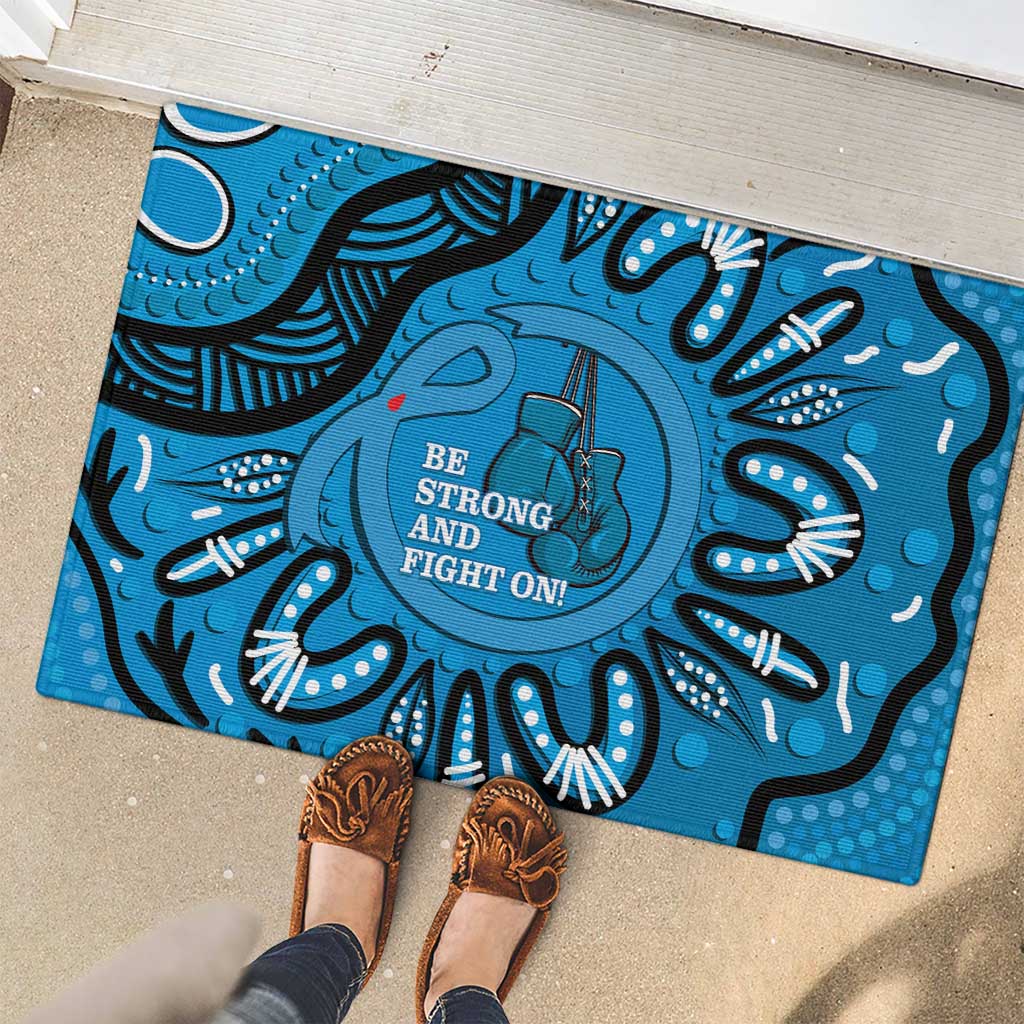 Australia Diabetes Awareness Month Rubber Doormat Be Strong And Fight On Aboriginal Art