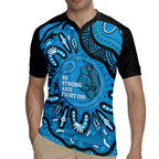 Australia Diabetes Awareness Month Rugby Jersey Be Strong And Fight On Aboriginal Art