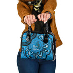 Australia Diabetes Awareness Month Shoulder Handbag Be Strong And Fight On Aboriginal Art
