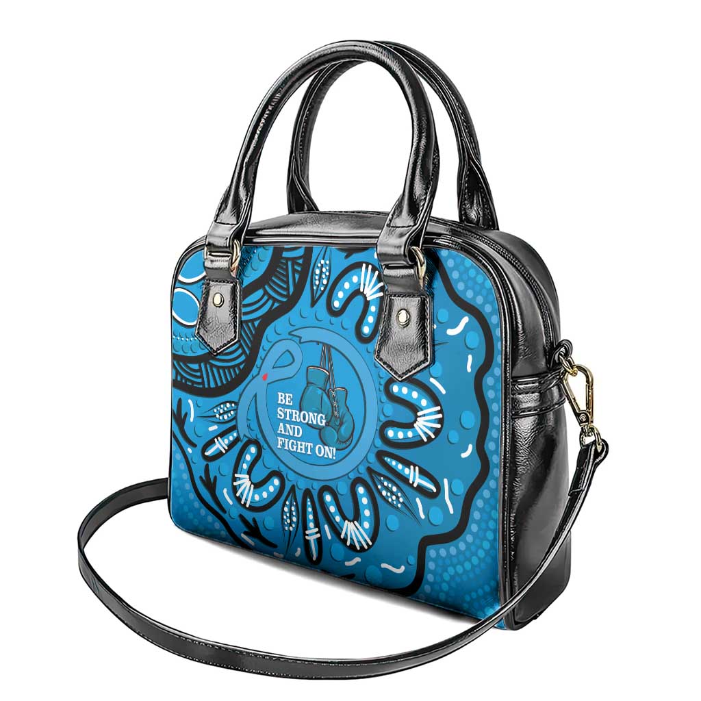 Australia Diabetes Awareness Month Shoulder Handbag Be Strong And Fight On Aboriginal Art