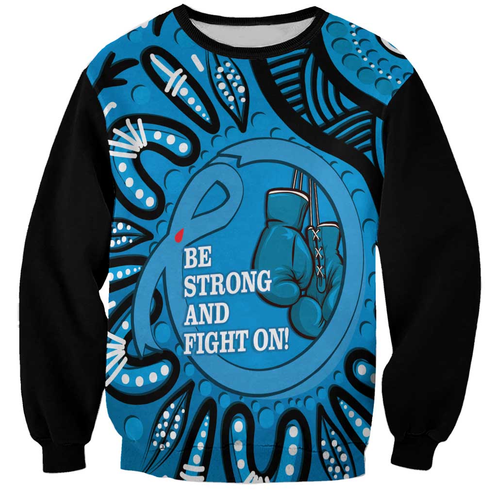 Australia Diabetes Awareness Month Sweatshirt Be Strong And Fight On Aboriginal Art