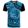Australia Diabetes Awareness Month T Shirt Be Strong And Fight On Aboriginal Art