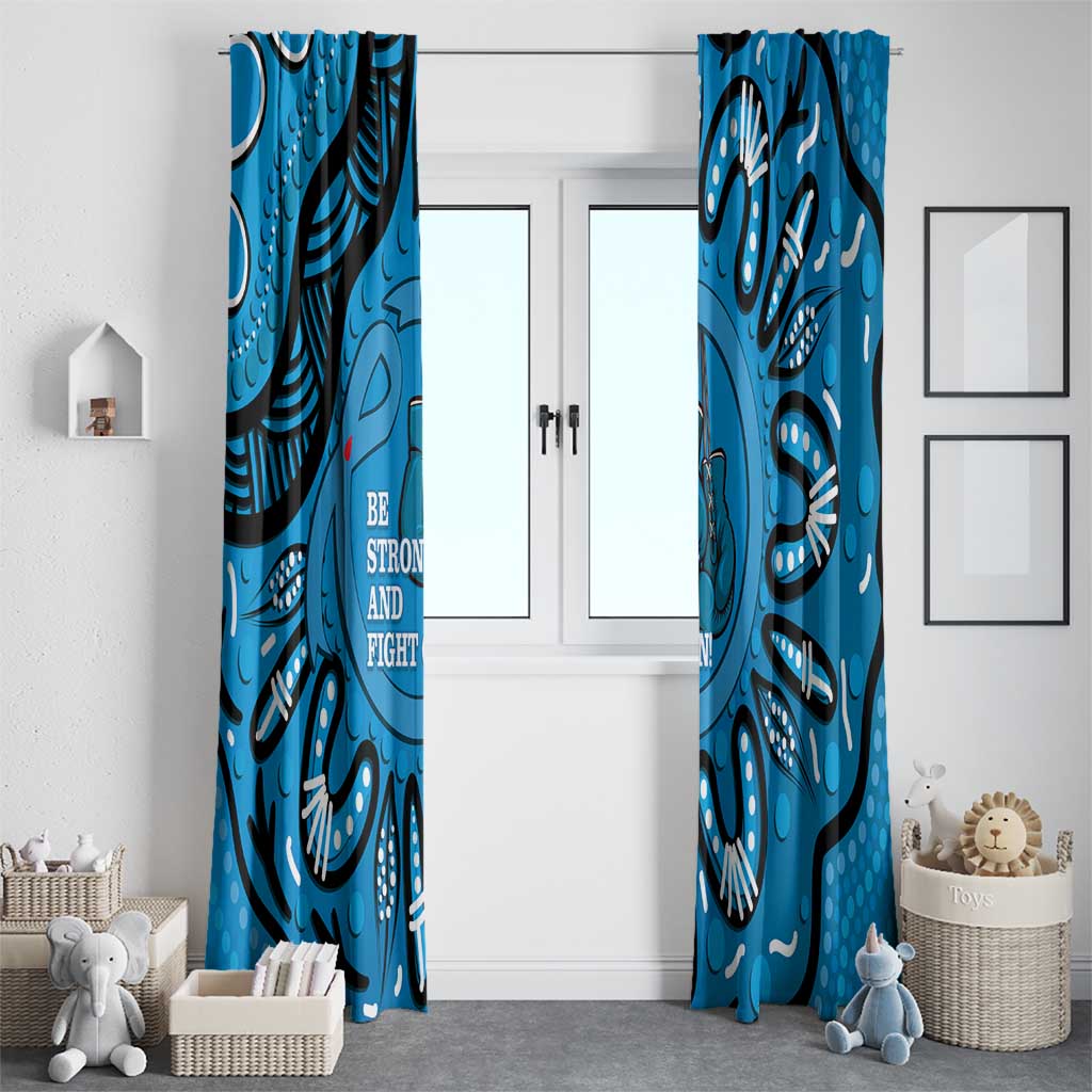 Australia Diabetes Awareness Month Window Curtain Be Strong And Fight On Aboriginal Art