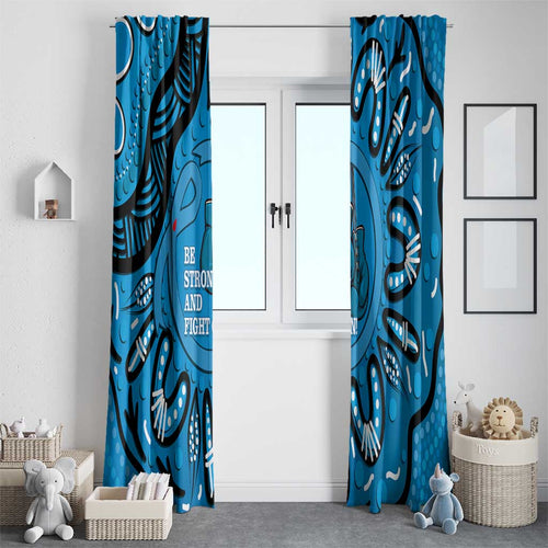 Australia Diabetes Awareness Month Window Curtain Be Strong And Fight On Aboriginal Art