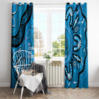 Australia Diabetes Awareness Month Window Curtain Be Strong And Fight On Aboriginal Art