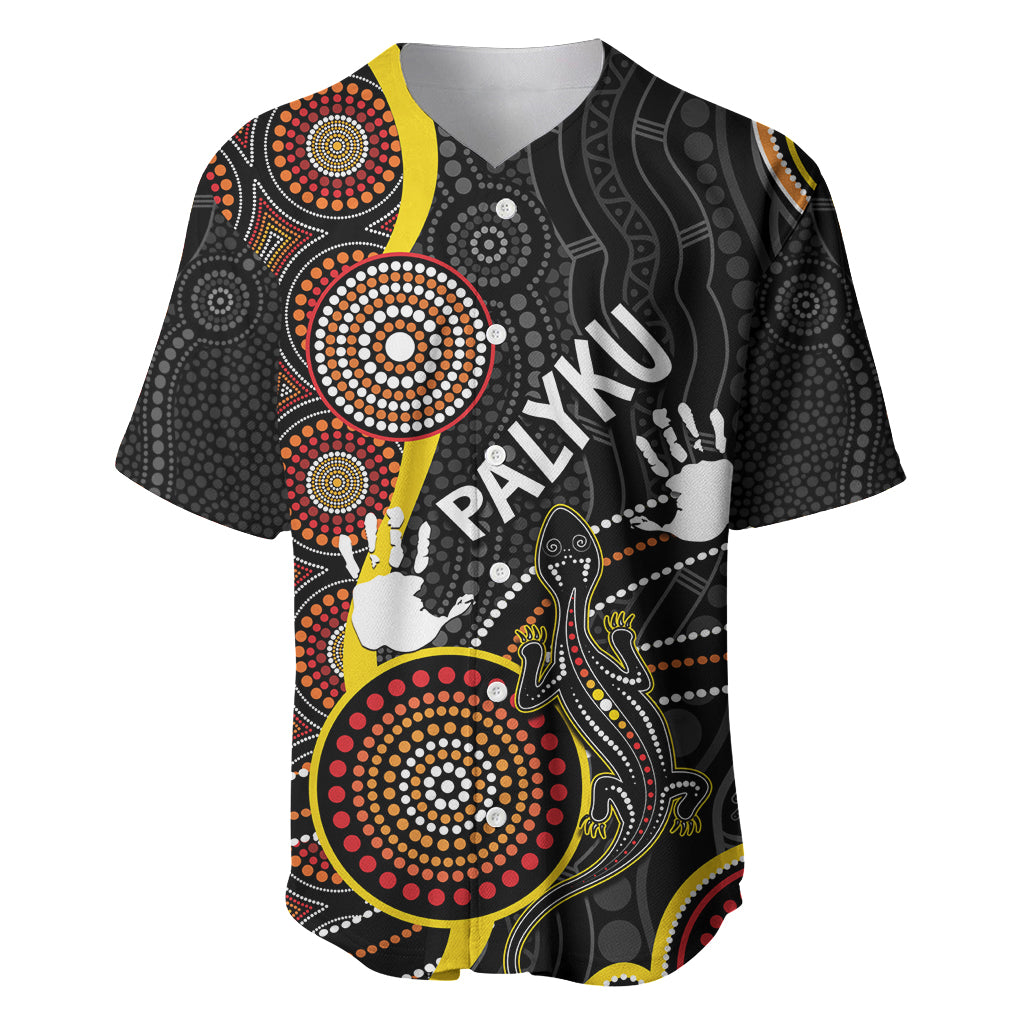 palyku-australia-lizard-aboriginal-art-baseball-jersey
