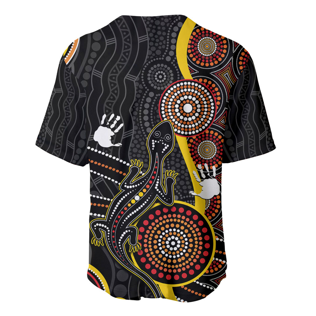 palyku-australia-lizard-aboriginal-art-baseball-jersey