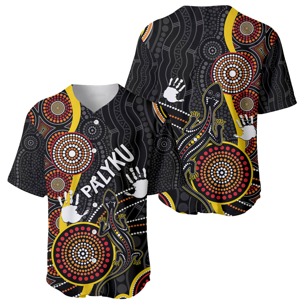 palyku-australia-lizard-aboriginal-art-baseball-jersey