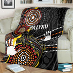 palyku-australia-lizard-aboriginal-art-blanket