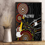 palyku-australia-lizard-aboriginal-art-canvas-wall-art