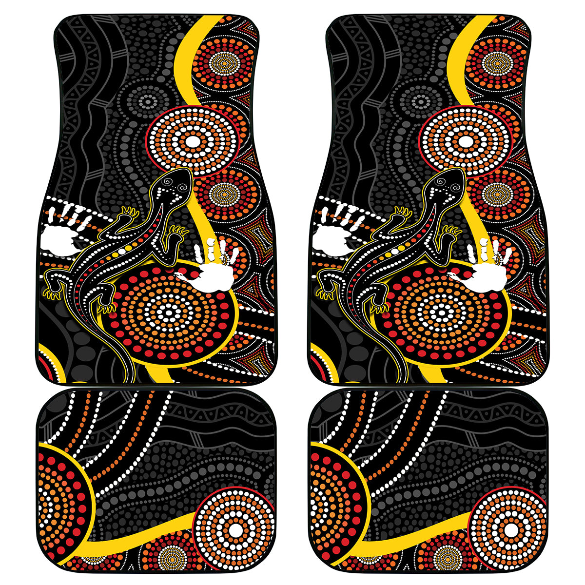palyku-australia-lizard-aboriginal-art-car-mats