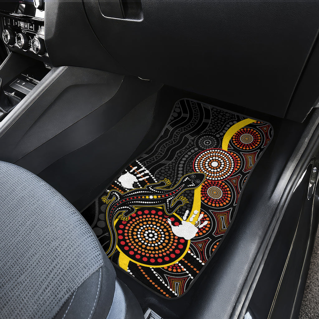 palyku-australia-lizard-aboriginal-art-car-mats