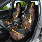 palyku-australia-lizard-aboriginal-art-car-seat-cover