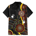 palyku-australia-lizard-aboriginal-art-family-matching-mermaid-dress-and-hawaiian-shirt