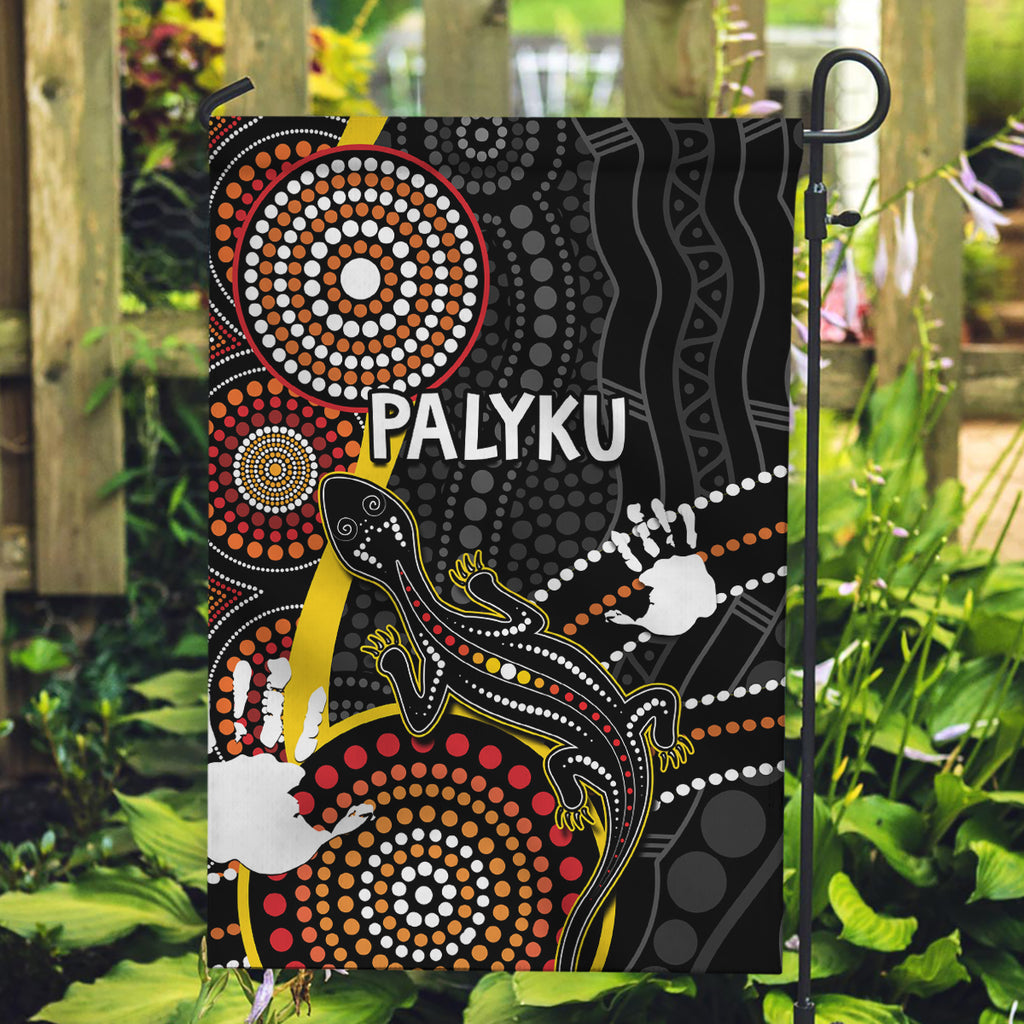 palyku-australia-lizard-aboriginal-art-garden-flag