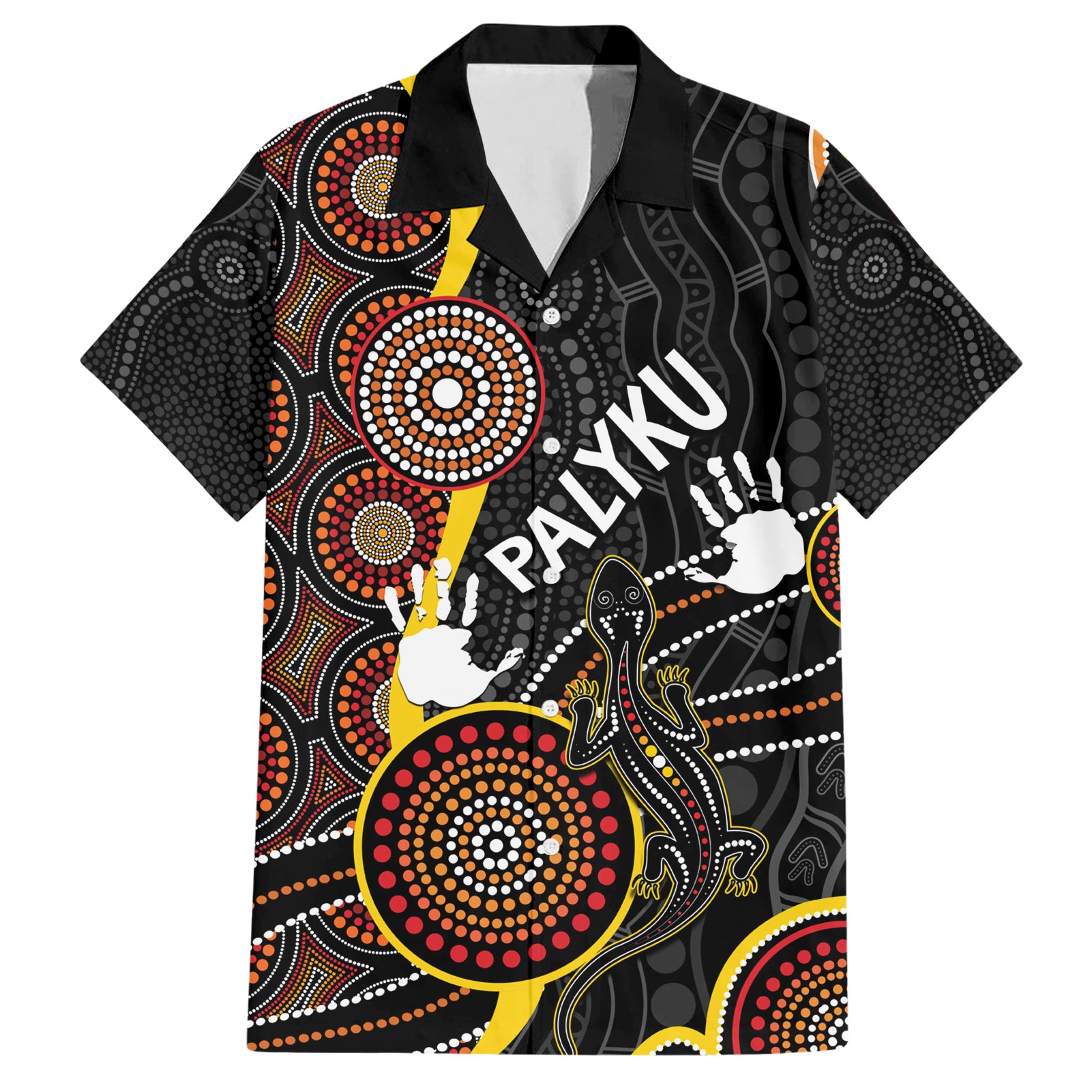 palyku-australia-lizard-aboriginal-art-hawaiian-shirt