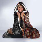 palyku-australia-lizard-aboriginal-art-hooded-blanket