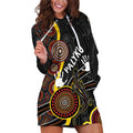 palyku-australia-lizard-aboriginal-art-hoodie-dress