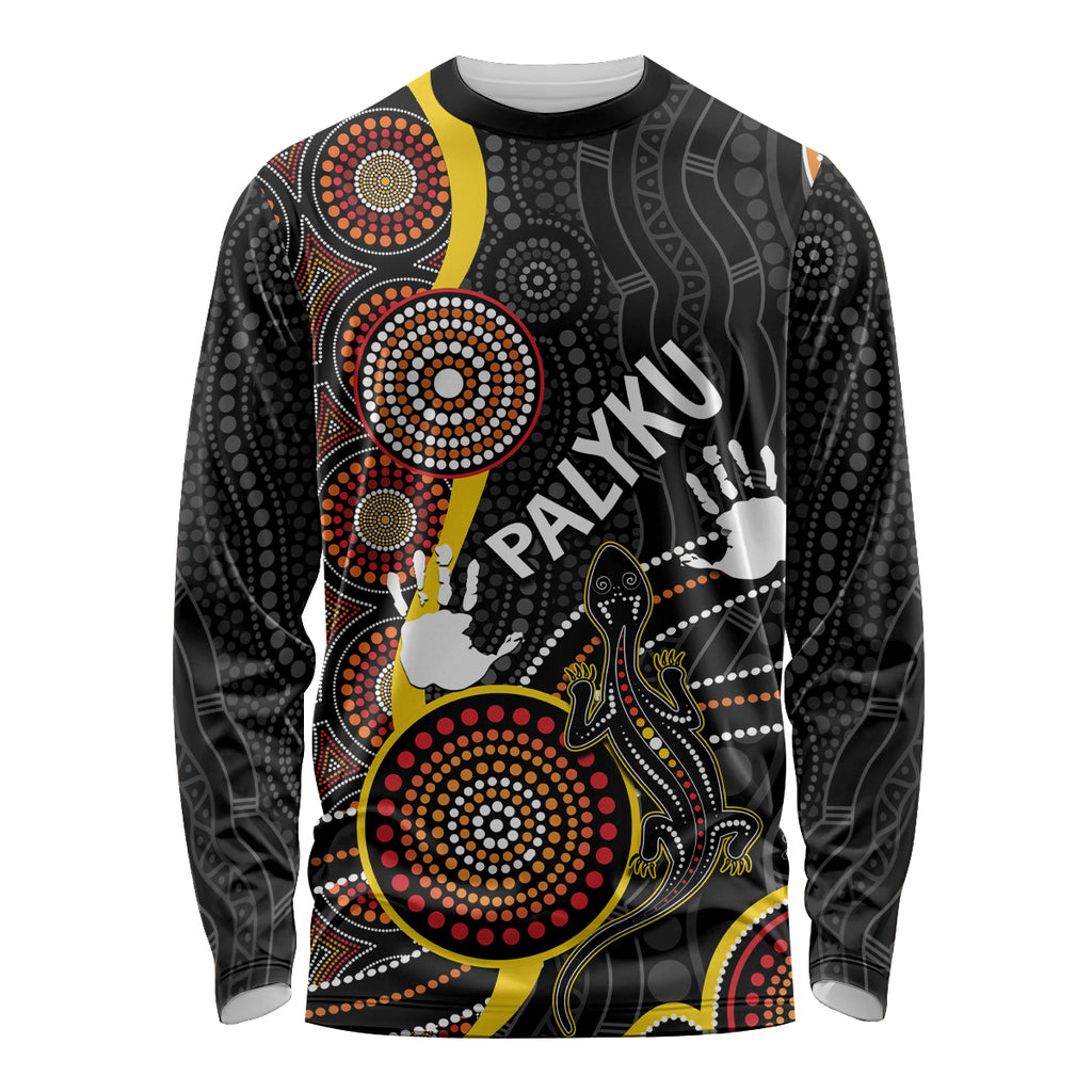 palyku-australia-lizard-aboriginal-art-long-sleeve-shirt