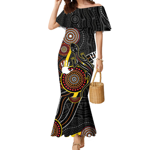 palyku-australia-lizard-aboriginal-art-mermaid-dress