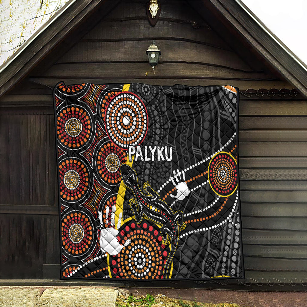 palyku-australia-lizard-aboriginal-art-quilt