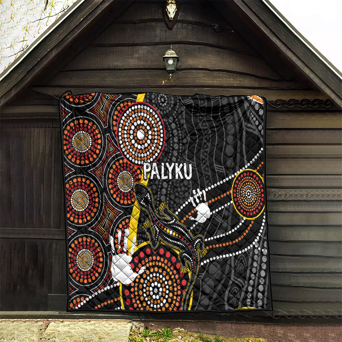 palyku-australia-lizard-aboriginal-art-quilt
