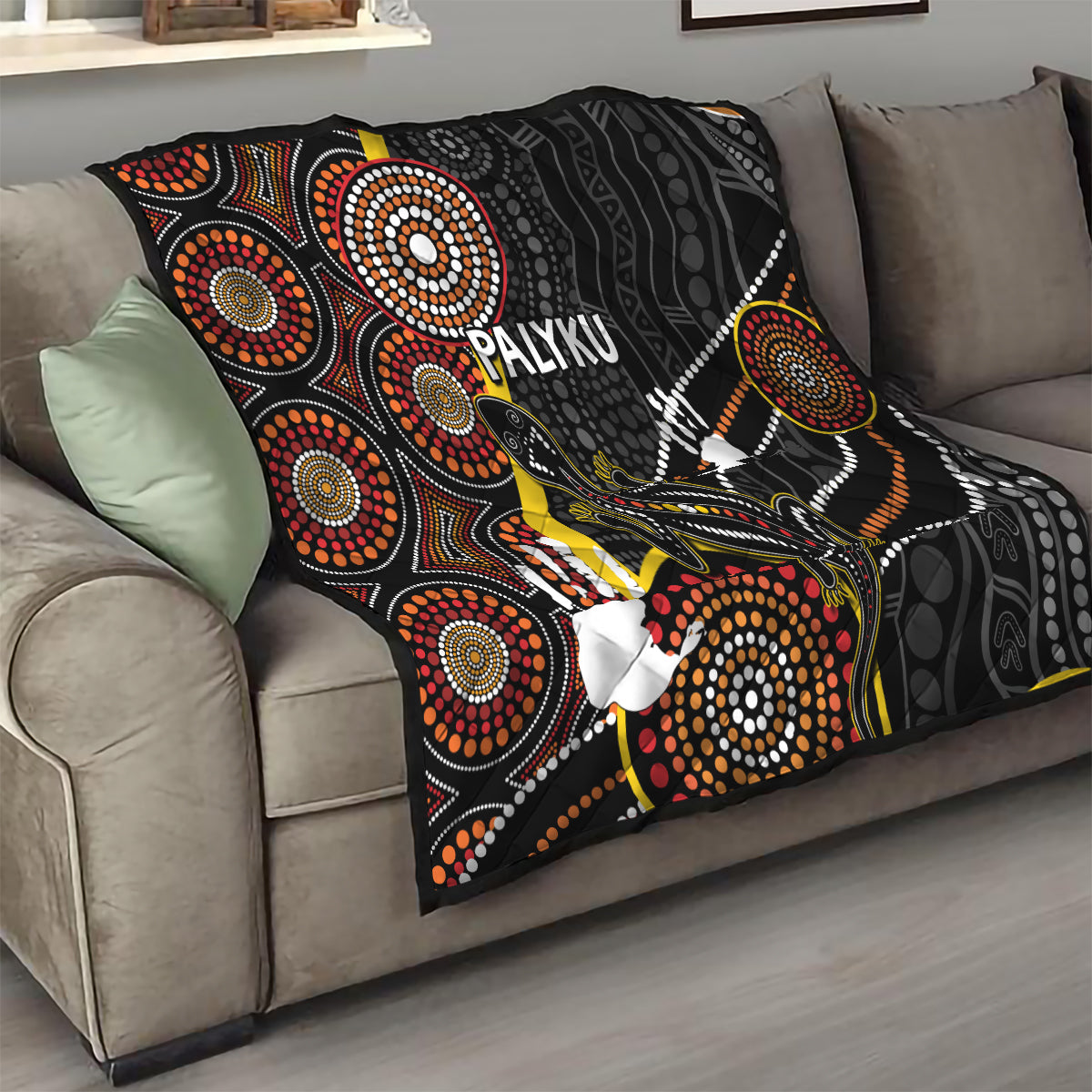palyku-australia-lizard-aboriginal-art-quilt