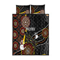 palyku-australia-lizard-aboriginal-art-quilt-bed-set
