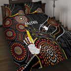 palyku-australia-lizard-aboriginal-art-quilt-bed-set