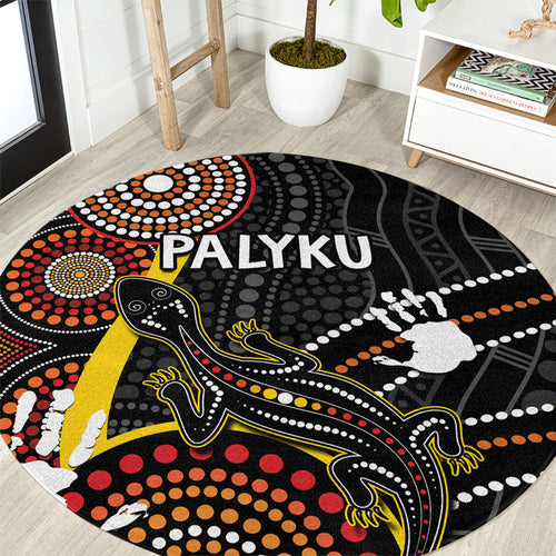 palyku-australia-lizard-aboriginal-art-round-carpet