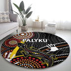 palyku-australia-lizard-aboriginal-art-round-carpet