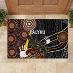 palyku-australia-lizard-aboriginal-art-rubber-doormat