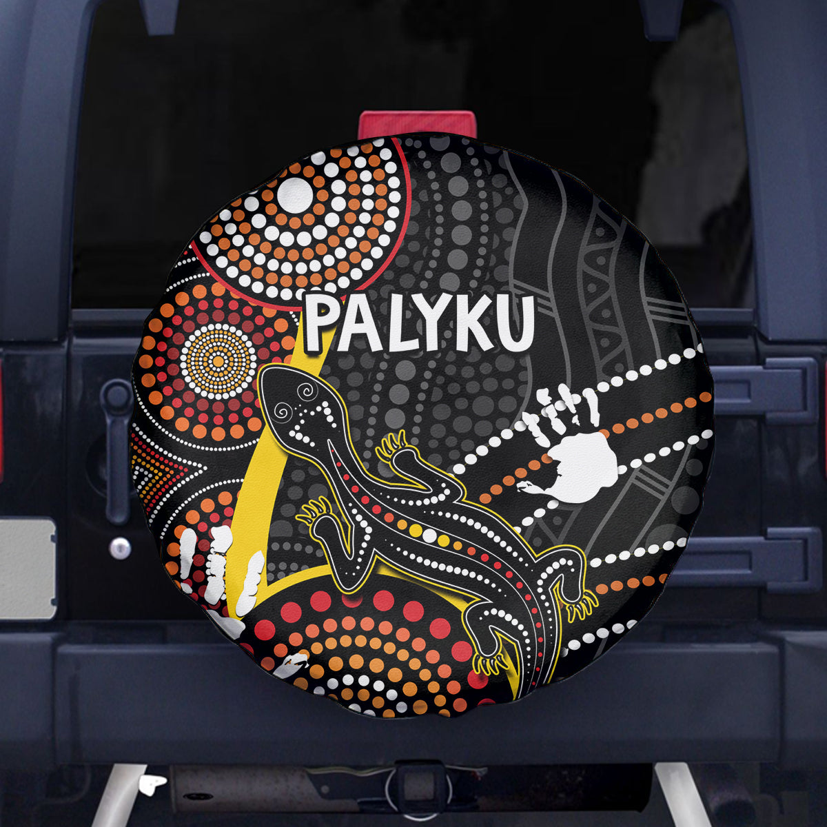 palyku-australia-lizard-aboriginal-art-spare-tire-cover