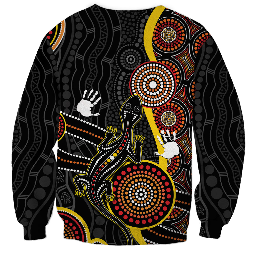 palyku-australia-lizard-aboriginal-art-sweatshirt