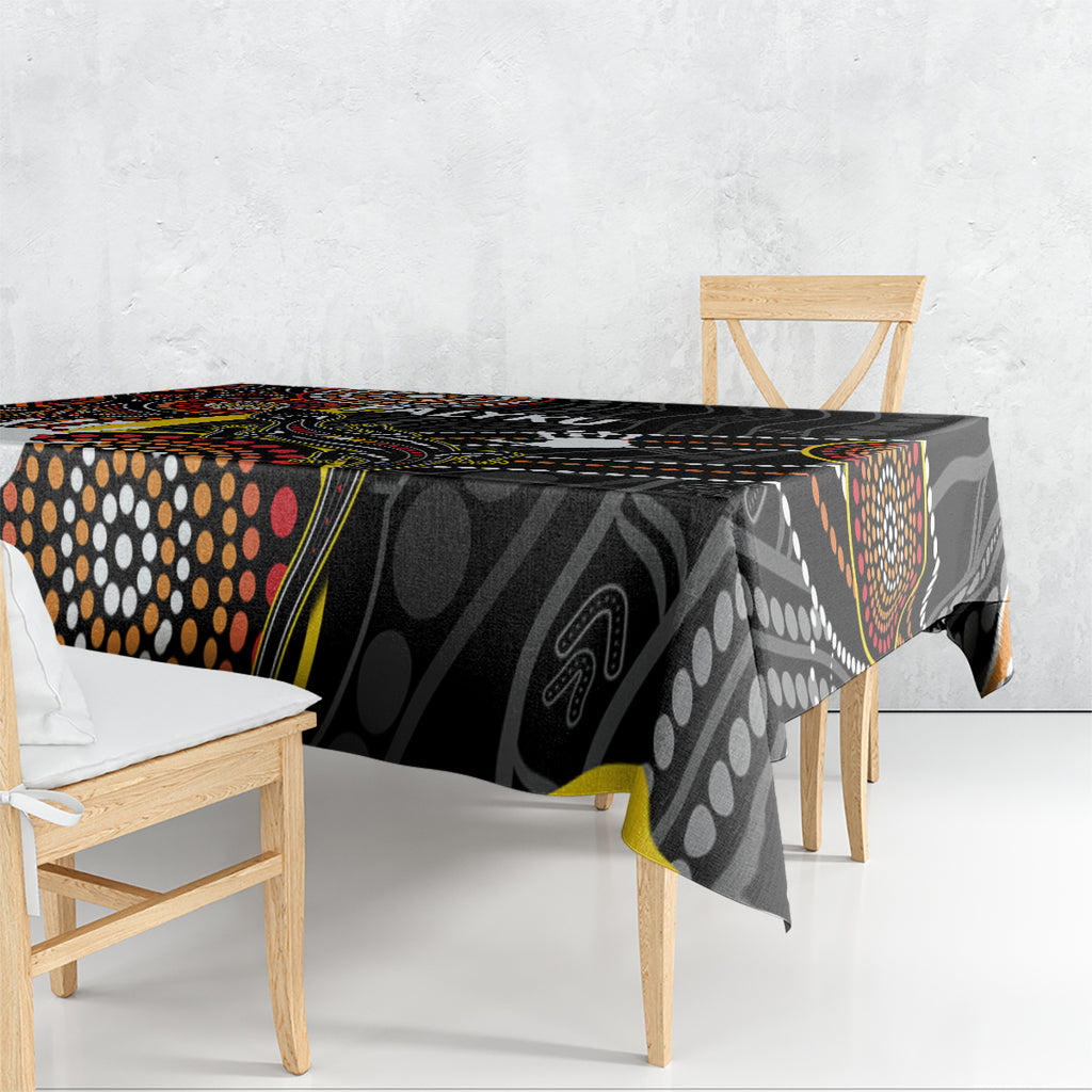 palyku-australia-lizard-aboriginal-art-tablecloth