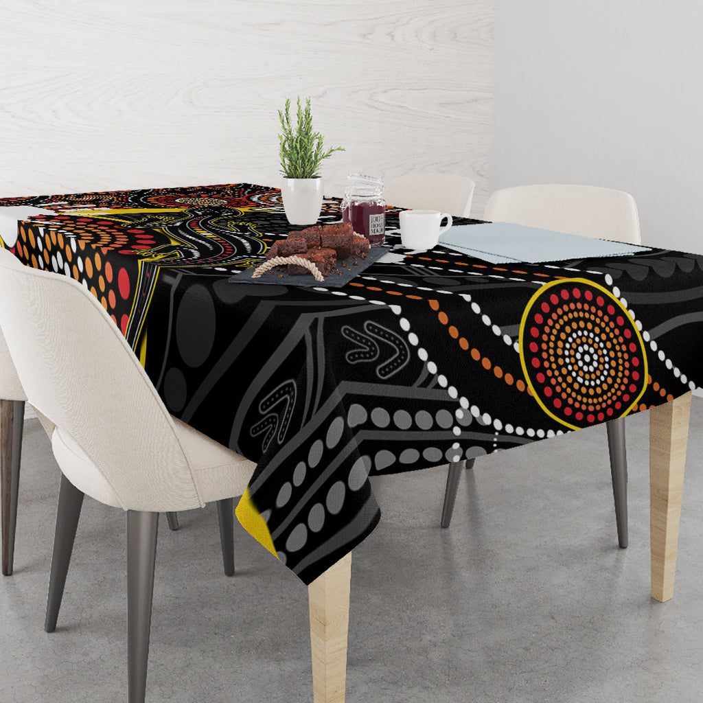 palyku-australia-lizard-aboriginal-art-tablecloth
