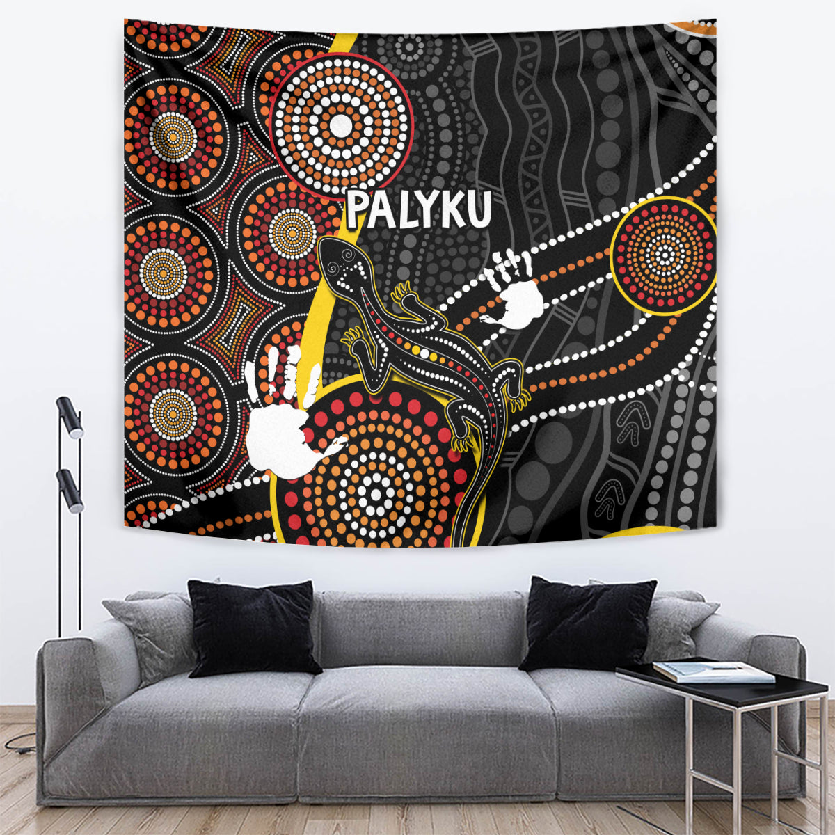 palyku-australia-lizard-aboriginal-art-tapestry