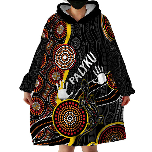 palyku-australia-lizard-aboriginal-art-wearable-blanket-hoodie
