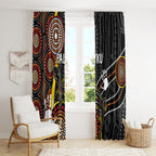 palyku-australia-lizard-aboriginal-art-window-curtain