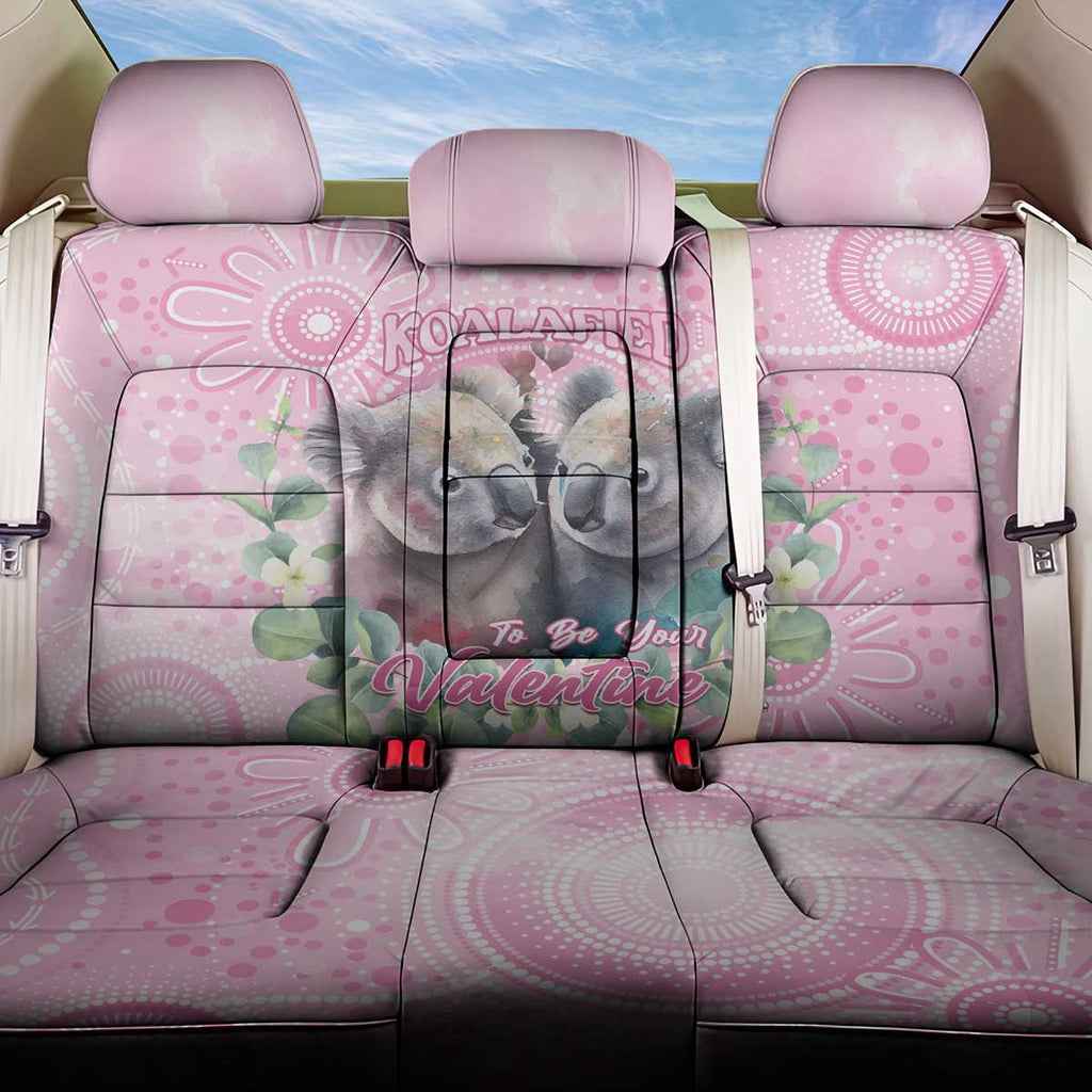Australia Koala Valentine's Day Back Car Seat Cover Koalified To Be Your Valentine
